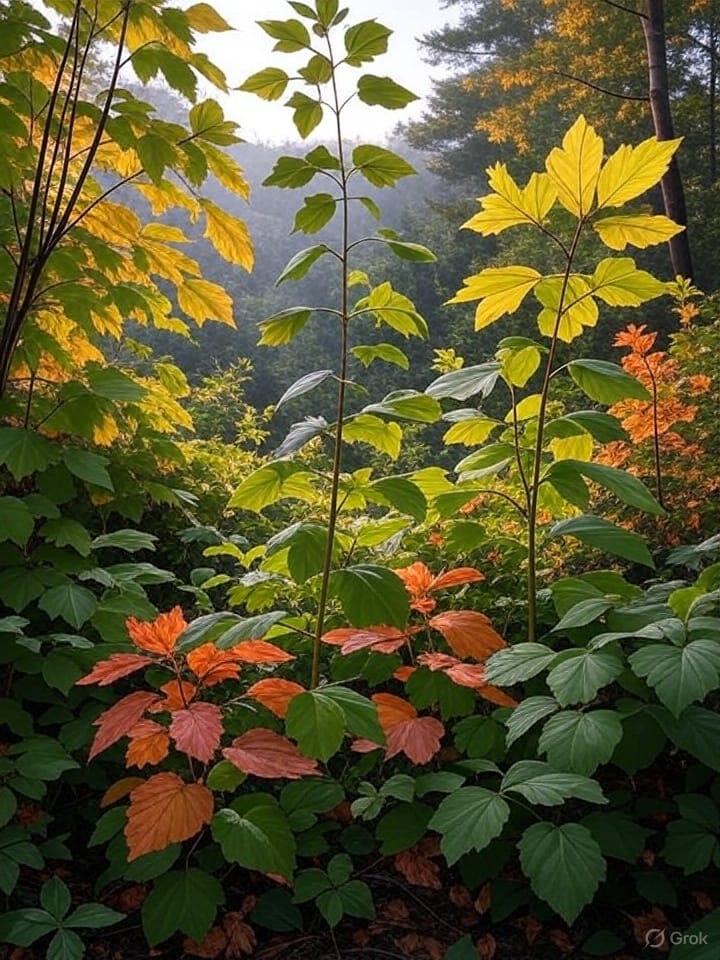 झाडांची पाने