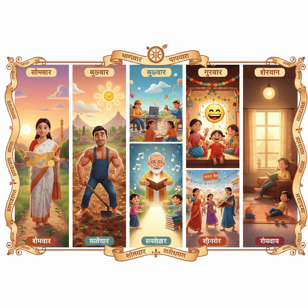 आठवड्यांचे वार